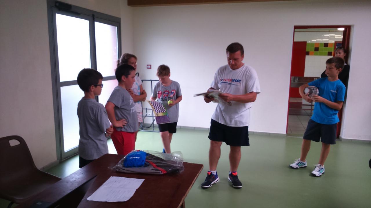 Remise des récompences aux jeunes