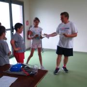 Remise des récompences aux jeunes