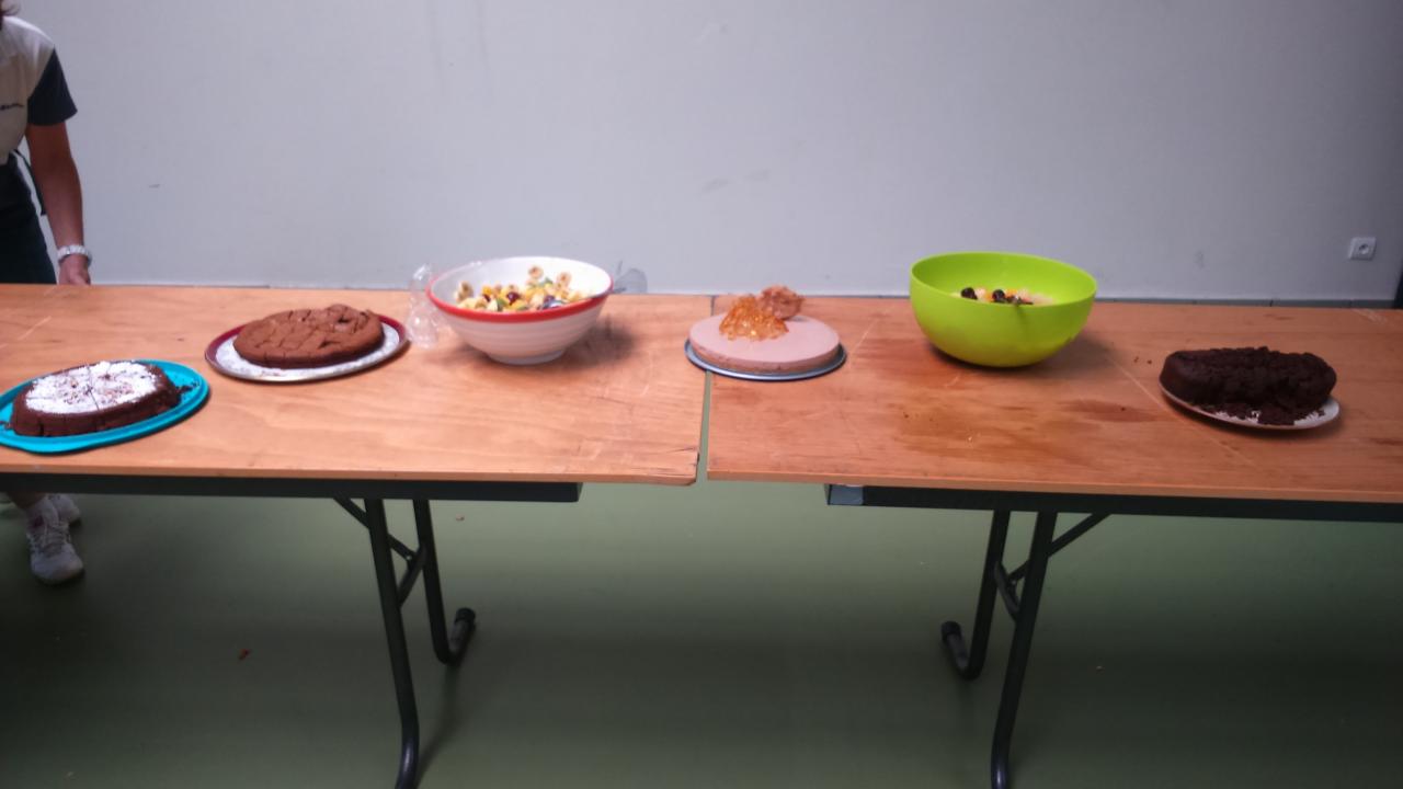 Les desserts