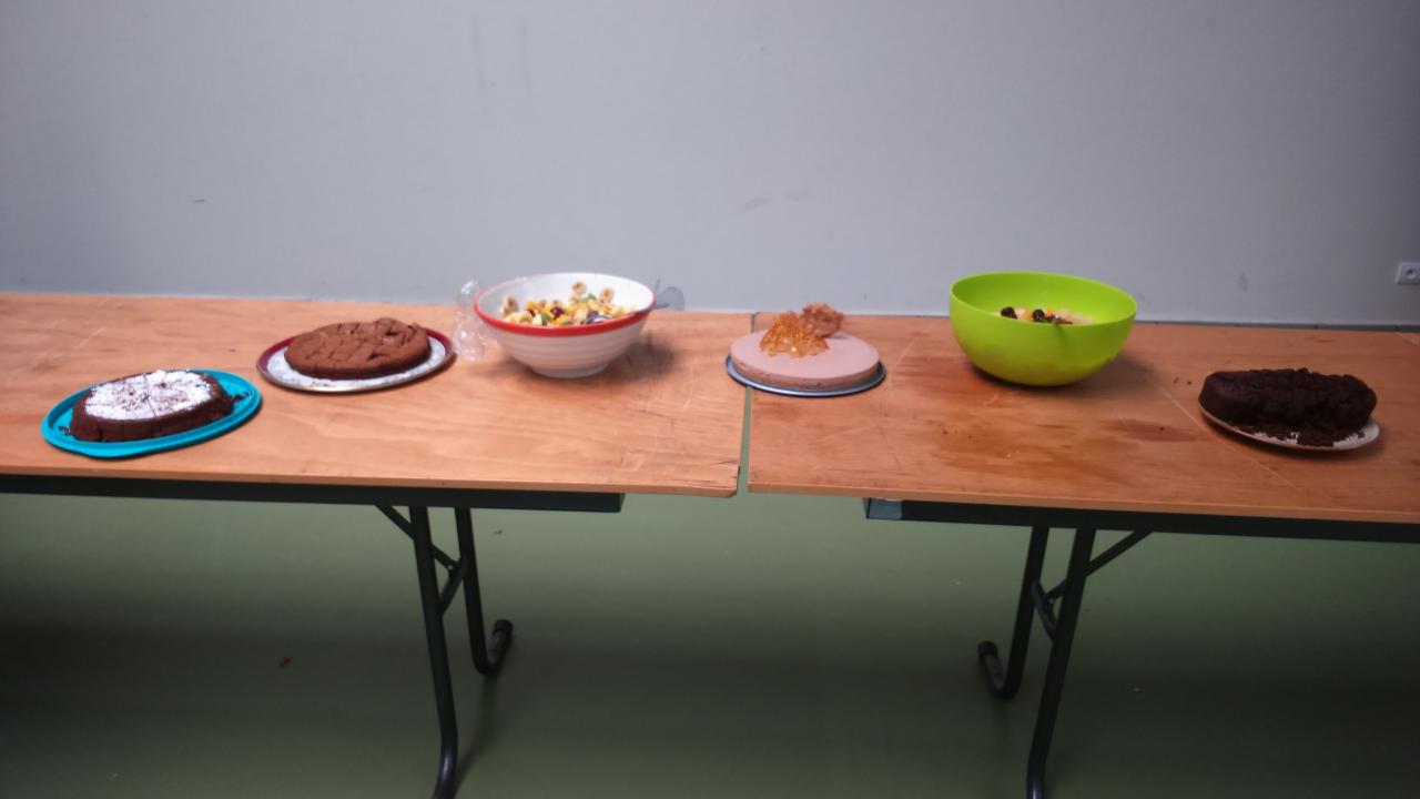 Les desserts