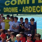 Remise des trophée le 20 juin 2015 à Bourg de Péage